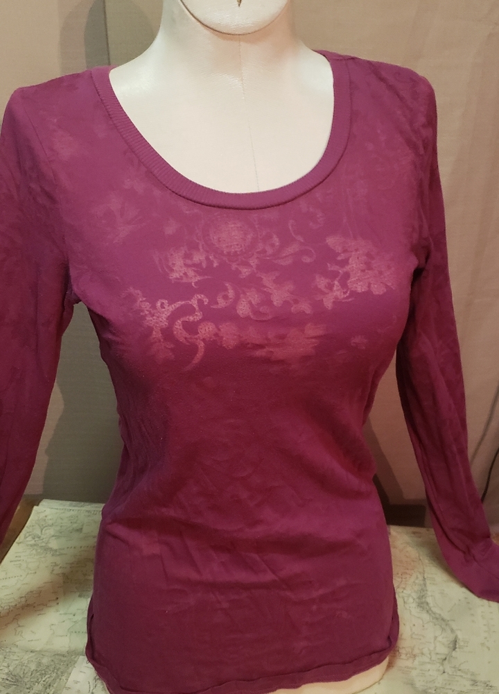 BKE brand sheer top